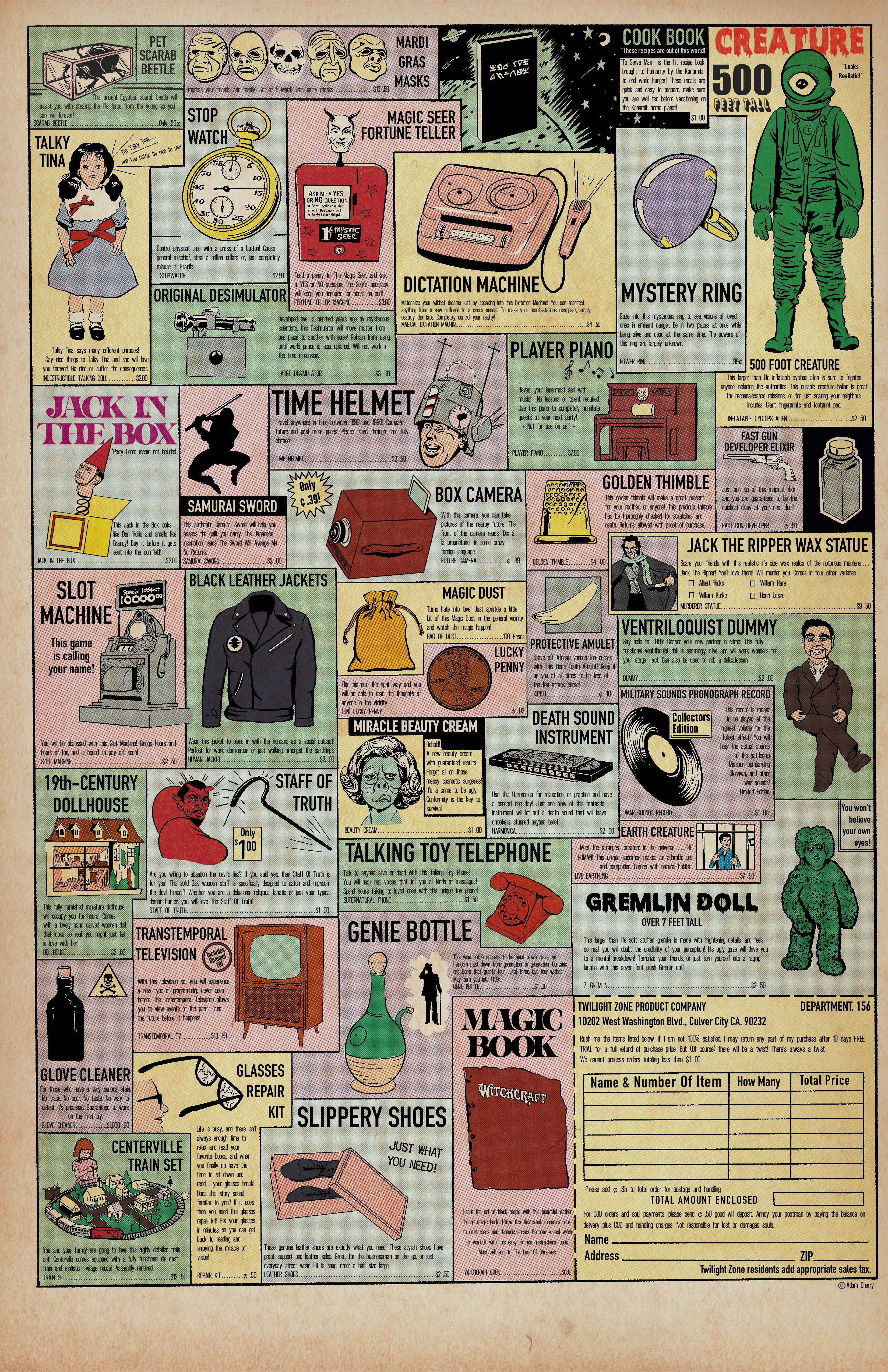 Twilight Zone Poster Print